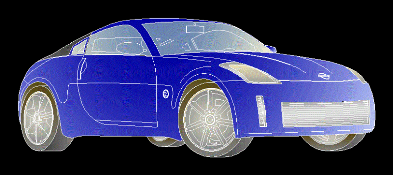 Auto Perspective 2D DWG Block for AutoCAD