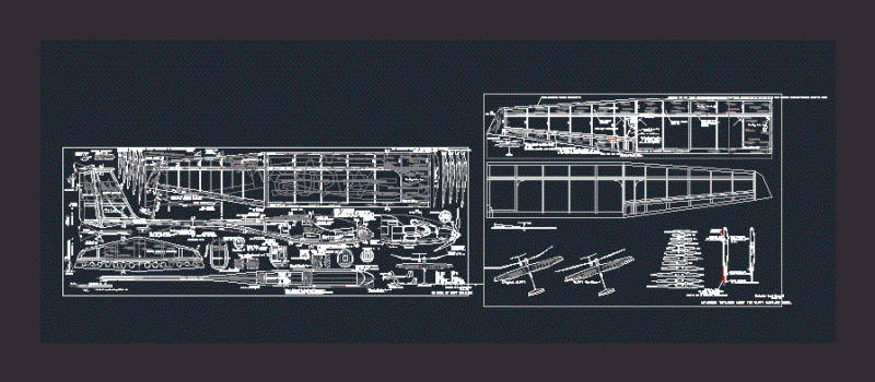 Avioneta Guppy DWG Plan for AutoCAD