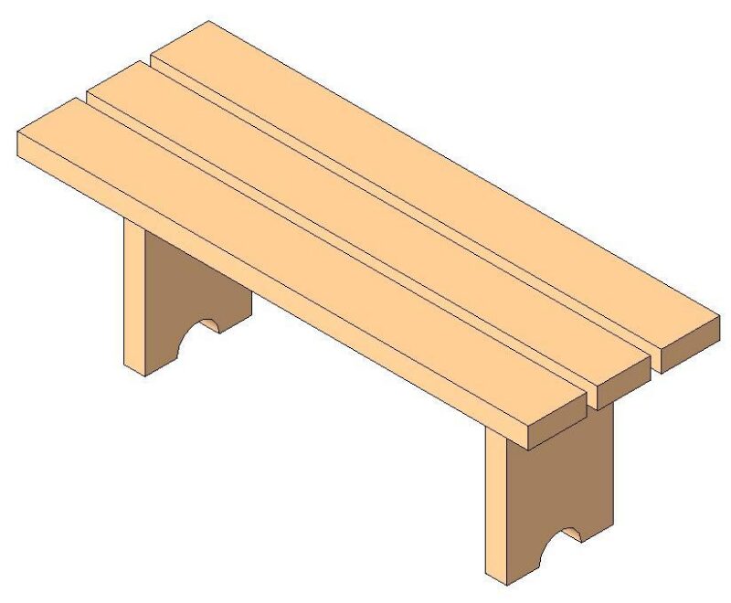Bank 3D DWG Model for AutoCAD