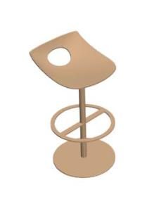 Bar Chair 3D 3DS Model for 3D Studio Max