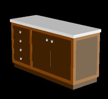 Bathroom Cabinet DWG Block for AutoCAD • Designs CAD