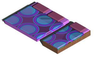 Bed 3D DWG Model for AutoCAD