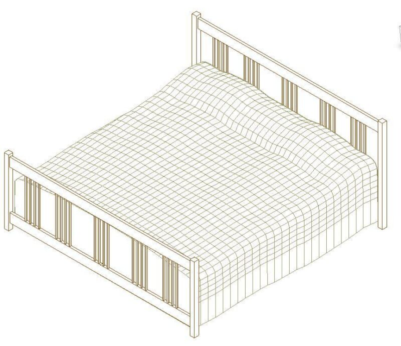 Bed 3D RFA Model