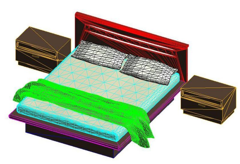 Bed 3D RFA Model