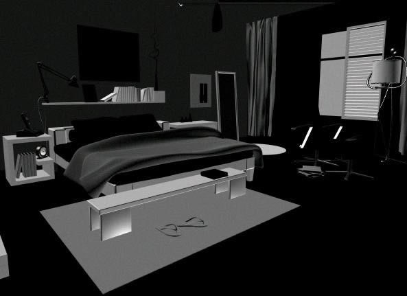 Bedroom 3d Max Model For 3d Studio Max Designs Cad