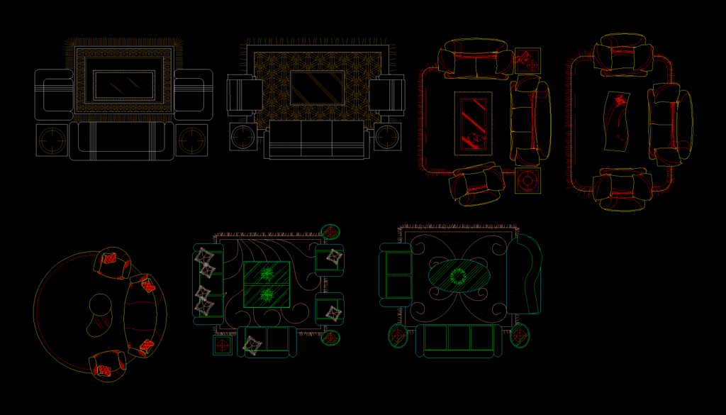 Being Several 2D DWG Block for AutoCAD