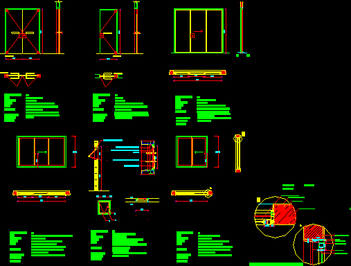 Bifold Door Dwg Block For Autocad • Designs Cad