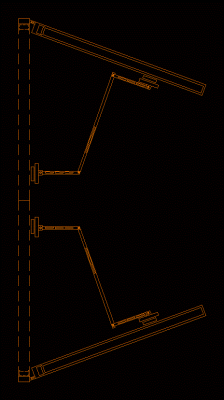 Block Emergency Door 2D DWG Block for AutoCAD