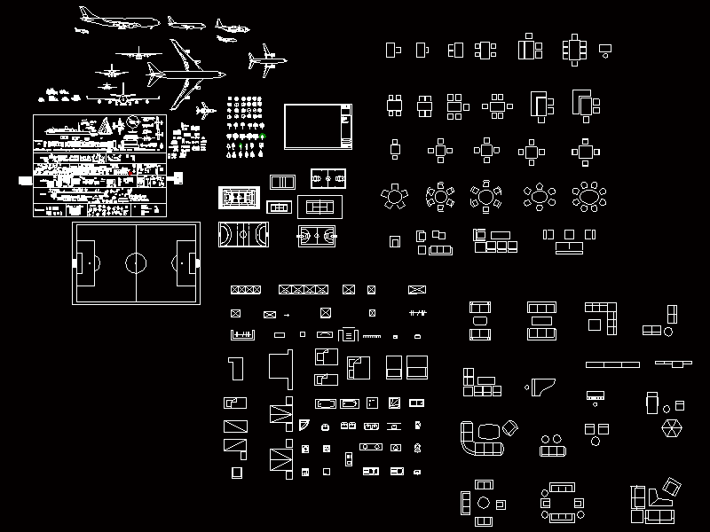  Blocks  2D  DWG Full Project for AutoCAD   Designs CAD