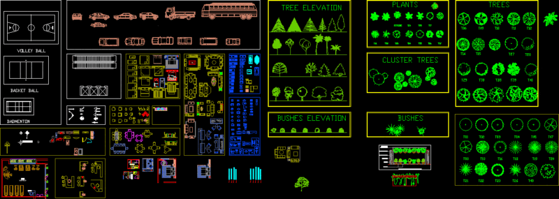 Blocks DWG Block for AutoCAD