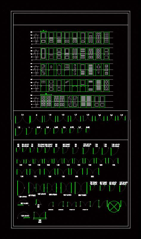 Blocks Interior Doors DWG Block for AutoCAD