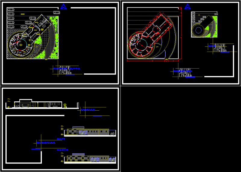 Blood Center DWG Block for AutoCAD