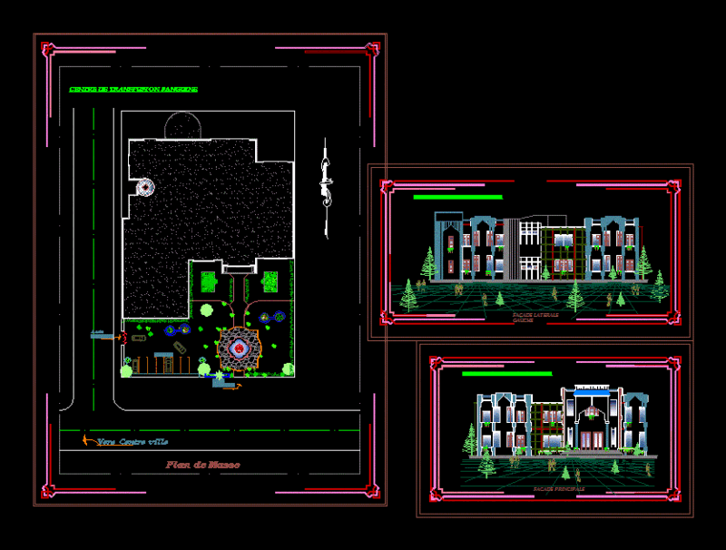 Blood Transfusion Center DWG Block for AutoCAD
