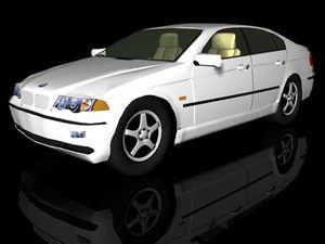 Bmw 325 3D 3DS Model for 3D Studio Max