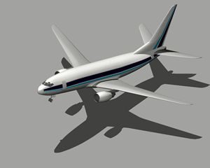 Boeing 737 DWG Block for AutoCAD