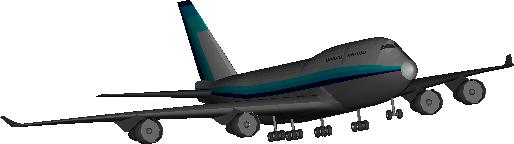 Boeing 747-400 DWG Block For AutoCAD • Designs CAD