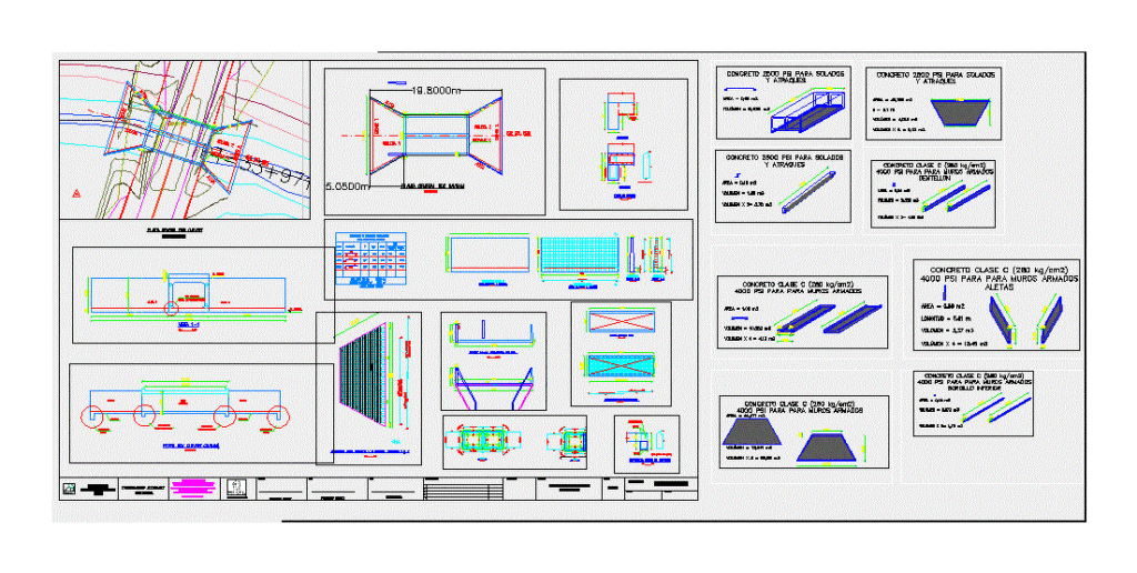 Box Coulvert DWG Detail for AutoCAD
