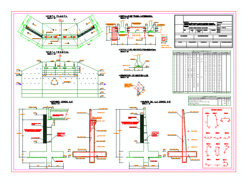 Bracket For Bridge DWG Block for AutoCAD