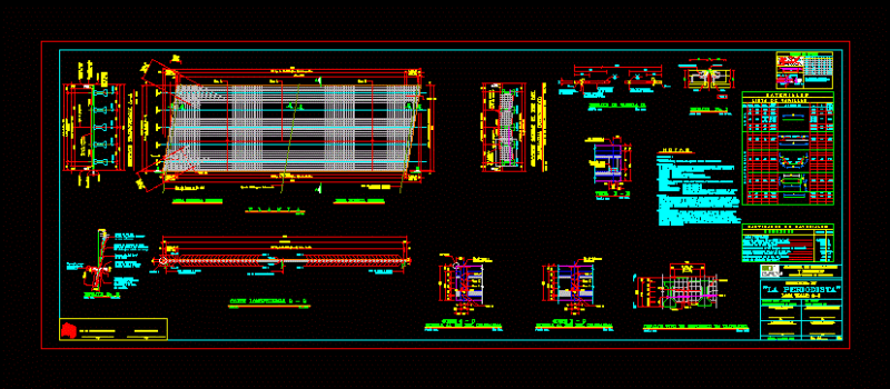 Bridge DWG Block for AutoCAD