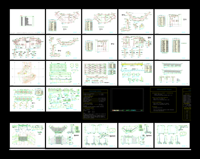 Bridge Files DWG Detail for AutoCAD