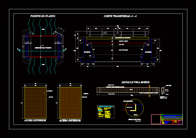 Bridge John Paul Ii DWG Block for AutoCAD