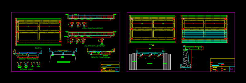 Bridge Motupillo DWG Full Project for AutoCAD