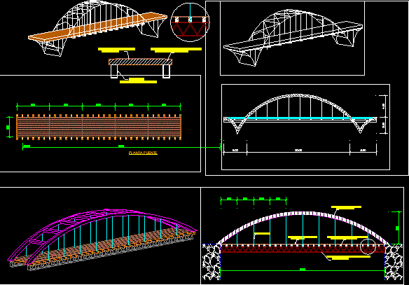 Bridge Project DWG Full Project for AutoCAD • Designs CAD