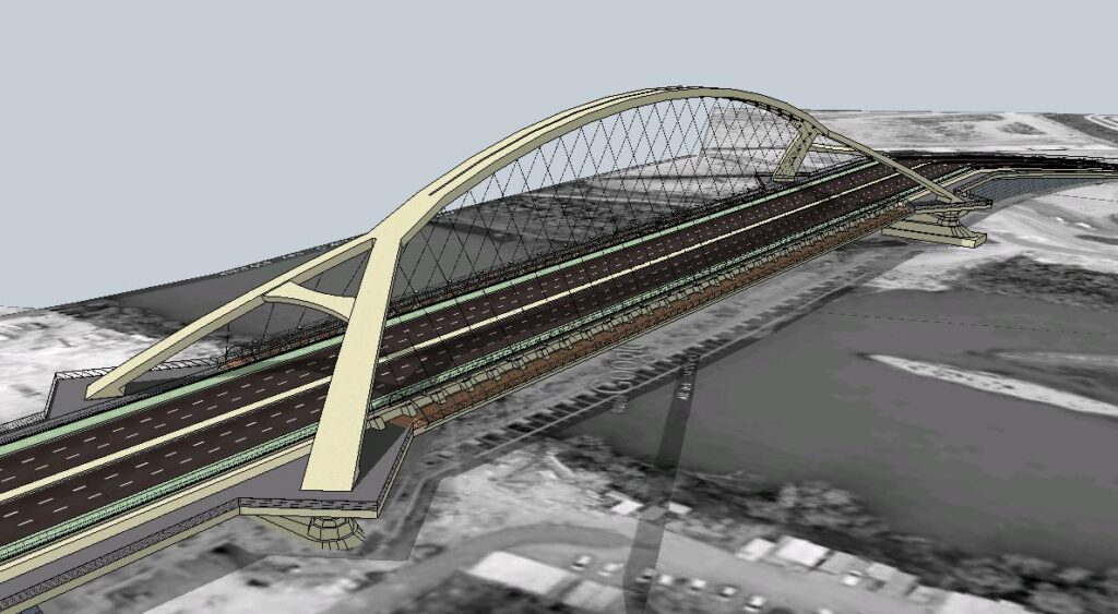 Bridges 3D SKP Model for SketchUp