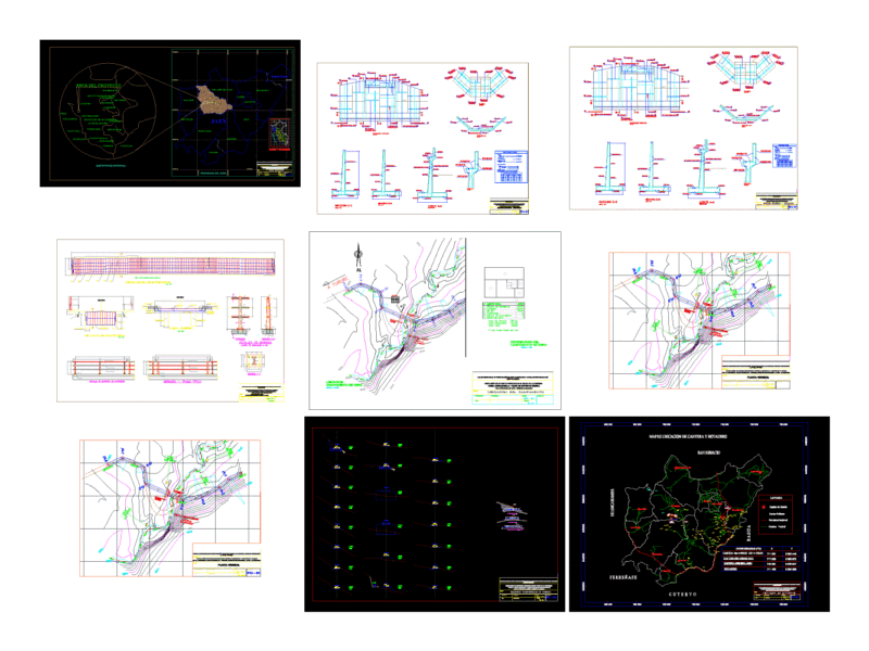 Bridge Turure DWG Full Project for AutoCAD