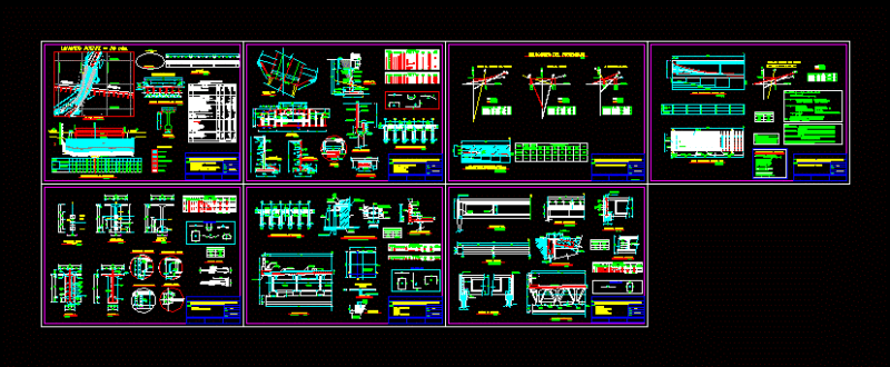 Bridge Viga DWG Detail for AutoCAD