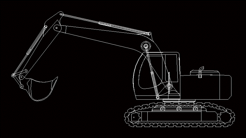 Burrow 3D DWG Model for AutoCAD
