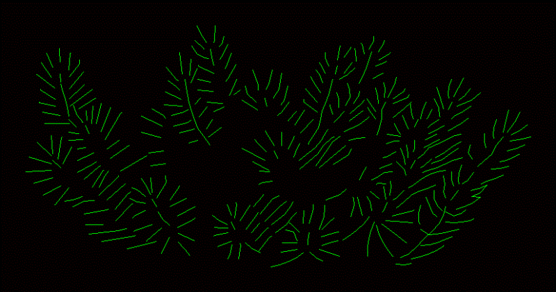 Bush DWG Elevation for AutoCAD