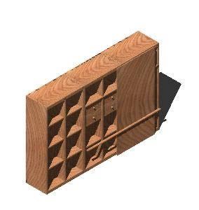 Cabinet 3D DWG Model for AutoCAD