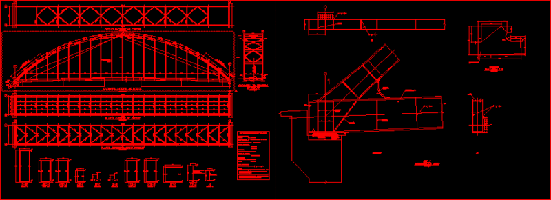 Cable-Stayed Bridge Part 3 DWG Full Project for AutoCAD