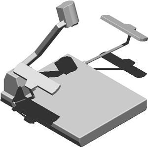 Digital Presenter 3D DWG Model for AutoCAD