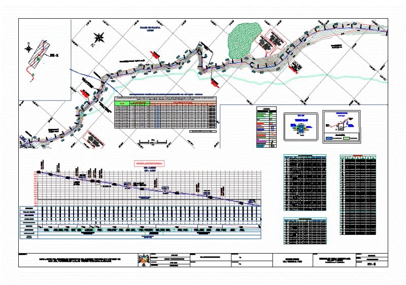 Canal Closed DWG Block for AutoCAD