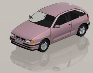 Car 3D MAX Model for 3D Studio Max