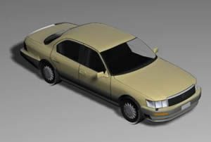 Car 3D MAX Model for 3D Studio Max
