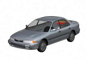 Car 3D MAX Model for 3D Studio Max
