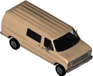 Car 3D DWG Model for AutoCAD
