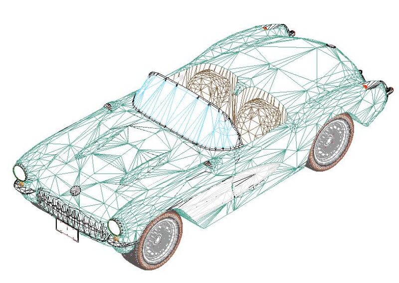 Car 3D RFA Model
