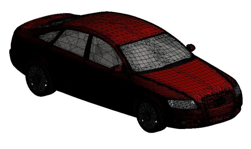 Car 3D DWG Model for AutoCAD