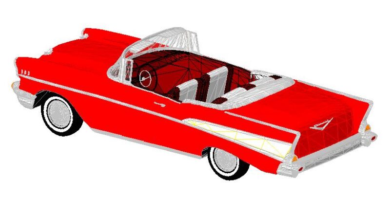 Car 3D DWG Model for AutoCAD