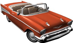 Car Classic 3D DWG Model for AutoCAD