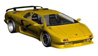 Car - Devil Lamborghini 3D MAX Model for 3D Studio Max • Designs CAD