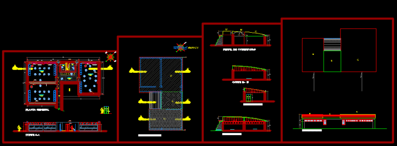 Care Center For The Elderly DWG Plan for AutoCAD