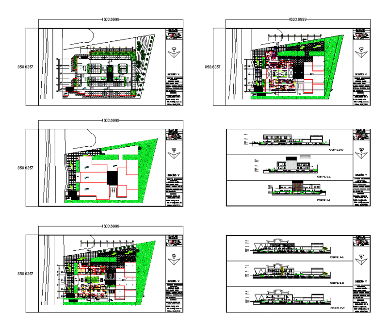 Care / Medical Center DWG Block for AutoCAD