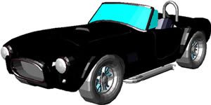 Car Of Collection 3D DWG Model for AutoCAD