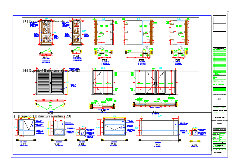Carpentry Closet DWG Detail for AutoCAD