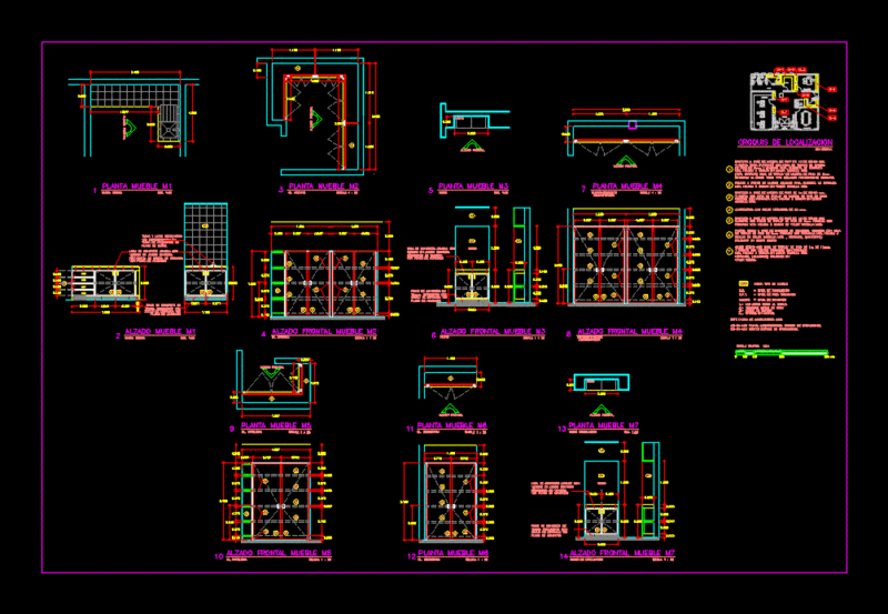 Carpinteria Aluminium DWG Detail for AutoCAD
